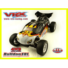 carro elétrico 1/10th escala RC, alta velocidade Brushless RC carro elétrico, 7.4 v modelo de bateria carros de rc